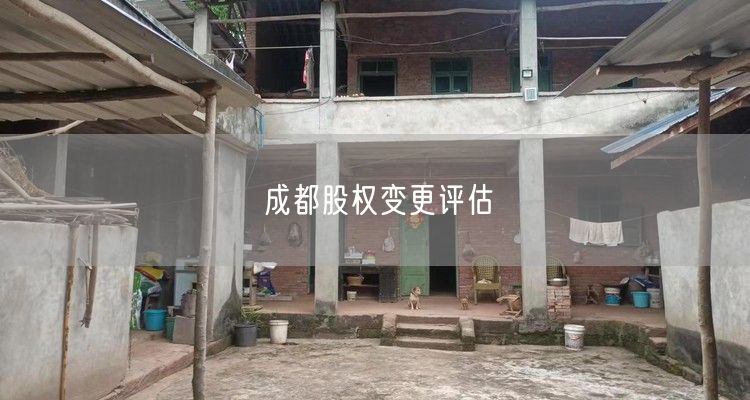 成都股权变更评估 成都股权变更评估